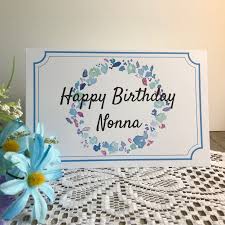 Funny Birthday Wishes In Italian Printable Birthday Card For Nonna Greeting Card For Italian Etsy Grandma Birthday Card Birthday Card Printable Birthday Cards For Niece