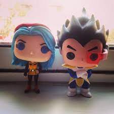 Funko Pop In Paradise Bulma And Vegeta Dragon Ball Z Vegeta