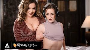 MOMMYS GIRL - Natasha Nice Catches Her Stepdaughter Masturbating While  Watching Her Sex Tape