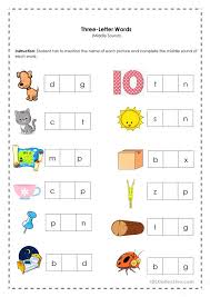 Sharing and collaborating using word files is easy and increasingly common. Three Letter Words Middle Sound English Esl Worksheets For Distance Learning And Physical Classrooms