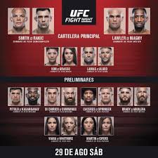 Access to ufc events, the entire ufc fight library, live martial arts events from around the world and in the main event of this championship tripleheader, a score will be settled when heated rivals. Ufc Aleksandar Rakic Vencio A Anthony Smith En La Estelar Del Ufc Vegas 8 Estados Unidos Mma Libero Pe