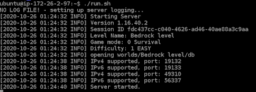 If you want to use a specific minecraft version you'll need . A Quick And Simple Cloud Minecraft Bedrock Server Using Amazon Lightsail Dev Community