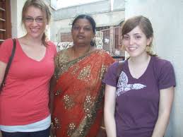 Marion And Hannah With The Volunteering Centre Associate Volunteer Saree Fashion