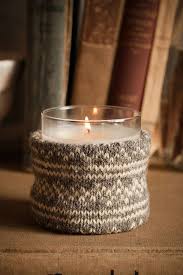 Sweetm Paul Crafts Project Sweater Candles Cozy Candles Christmas Candles Diy