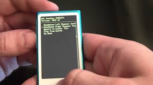 How To Get A 7th Generation Ipod Nano Into Diagnostic Mode Youtube