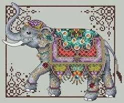 So here is a printable easy elephant cross stitch design for you to stitch. Shannon Christine Designs Jeweled Elephant Cross Stitch Pattern 123stitch