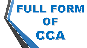 Full Form Of Cca In 2020 Form Full You Meant