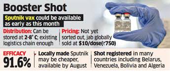 Check spelling or type a new query. Sputnik V Vaccine Russia S Sputnik Gets India Nod Dr Reddy S Can Now Import And Sell It The Economic Times