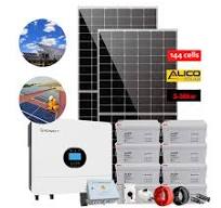 China Complete Set Solar Energy System 5000w house Hybrid ...