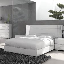 Brayden Studio Salerno California King Platform Bed White Furniture Bedroom Modern Modern Bedroom Furniture Sets Modern Bedroom Furniture