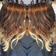 Chocolate Brown Level 5 To Level 9 Neutral Blonde Ombre With Balayage Level 7 Highlights Neutral Blonde Hair Levels Blonde Ombre