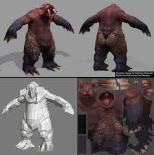 Spellborn 2 Creature By Pior Oberson Game Concept Art Low Poly Art Creature Design