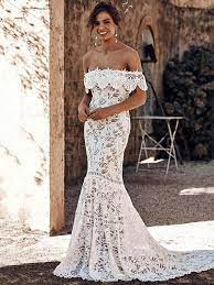 Weitere ideen zu braut, kleider, brautkleid. Lace Split Joint Empire Fishtail Maxi Dress Oshoplive Bridal Dresses Lace Wedding Dresses Lace Cheap Bridal Dresses