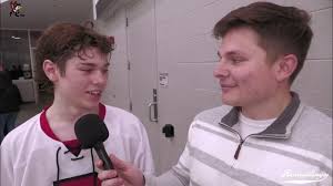 Benet Varsity Hockey Postgame Interview Joe Ihde with Andy Diederich 3 13  2025