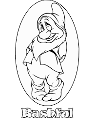 This tutorial will show you how to draw bashful in a few easy. Bashful Snow White Coloring Pages Disney Coloring Pages Coloring Pages