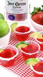 Strawberry Margarita Jello Shots In 2020 Jello Shot Recipes Shot Recipes Margarita Jello Shots