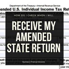 It could take up to ​ three weeks ​ for your amended tax return to show up there. How Do I Check When I Will Receive My Amended State Return