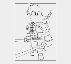 Roblox bandit with weapon and backpac coloring pages printable #16558901. A Free Printable Roblox Ninja Coloring Page Kids Roblox Coloring Pages Cliparts Cartoons Jing Fm