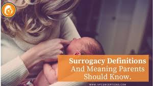 Well, surrogacy means the act of being a surrogate, (that is) a substitute for someone else, usually for a specific purpose. Surrogacy Definitions And Surrogacy Meaning That You Should Know