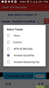 9mobile Socialpak 2 5gb Cheat Via Stark Vpn Reloaded First And Foremost Subscribe To 9mobile Socialpak Dialing 200 3 3 Cheating Reloading How Are You Feeling