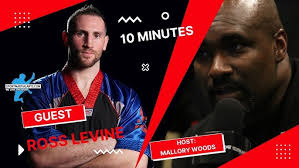 Ross Levine talks to us after Karate Combat media day.