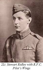 The Tragic Story of 2/Lt Stewart Ridley