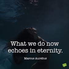 2)what we do n life echoes in eternity. 89 Marcus Aurelius Quotes Words Echoing In Eternity