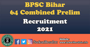 Ssb si recruitment 2021 apply online sub inspector 116 posts last date: Bpsc Bihar 64th Combined New Final Result 2021