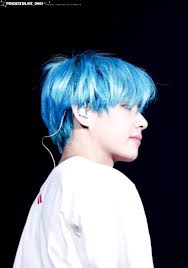 Predestinate95 On Twitter Taehyung Kim Taehyung Blue Hair