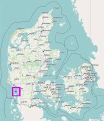 Vector deense politieke kaarten symbool. De Wandel Website Van Fred Triep Een Rondwandeling Van 10 Km Rondom Het Waddeneiland Mando Jutland Denemarken