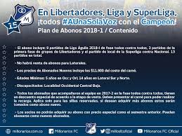 Millonarios vs atletico nacional in competition liga postobon. Millonarios Fc En Liga Superliga Y Libertadores Todos Facebook