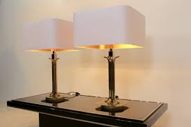This particular look, blessed with the décor's high windows, can be achieved using more muted shades of wood to cover your floors and walls. Amazing Pair Of Belgian Brass Chrome Mid Century Modern Table Lamps Design Addict Table Lamps