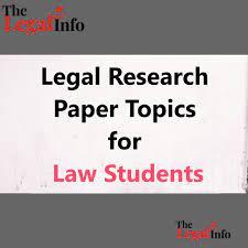 No matter where you are in your intellectual journey, the ability to assemble and analyze large amounts of complex information is a skill that can pay art carden is an assistant professor of economics and business at rhodes college in memph. Legal Research Paper Topics For Law Students The Legal Info