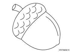 Choose a coloring page that's best for your needs and make it your own. Acorn Coloring Page Acorn Coloring Page Coloring Pages Thanksgiving Crafts For Kids