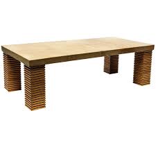 Stunning Big 70 S Parchment Goatskin Cocktail Table 1stdibs Com Table Cocktail Tables Glass Table