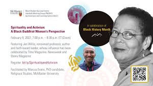 Spirituality and Activism: A Black Buddhist Woman's Perspective" Talk and  discussion with renowned author, professor, faith leader and activist, Dr Jan  Willis. Co-facilitated by Marcus Evans @AfroAsianMythos