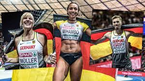 Maybe you would like to learn more about one of these? Medaillenregen Fur Deutschland Mihambo Und Przybylko Sind Europameister Sportbuzzer De