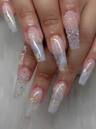 Ahead, we have 25 gorgeous short acrylic bedazzled ombré. Best Glitter Nail Designs 2019 Glitter Nails Acrylic Ombre Acrylic Nails Nail Designs Glitter