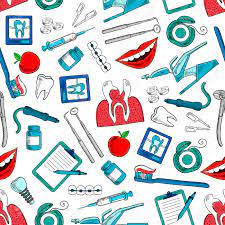 Stomatology And Dentistry Seamless Background Wallpaper With Vector Icons Of Dentist And Stomatologist Equipment And Medications Royalty Free Cliparts Vetores E Ilustracoes Stock Image 61500170 Crie sua própria imagem de fundo de tela com o canva. stomatology and dentistry seamless background wallpaper with vector icons of dentist and stomatologist equipment and medications