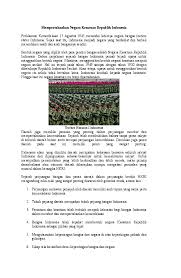 Bekerja sama dengan pemerintah dalam mempertahankan kedaulatan negara. Doc Mempertahankan Negara Kesatuan Republik Indonesia Rina Aurelia Academia Edu