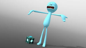 I M Mister Meeseeks Look At Me Designer Toys Mister Meeseeks Rick And Morty