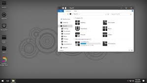 Ui download collected 477817 free graphics, including 23993 free psd files, 421050 free vectors, and 658958 free icons in 32774 icon packs, these design graphics are offered for free to the community. Ecnmy Dark Iconpack For Win7 8 8 1 10 Skin Pack Theme For Windows 10