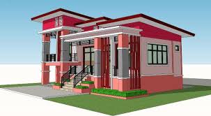 That makes them suitable for sloping or unlevelled sites and also create a chance to include very nice front porch, as majority of them has. Modern Elevated Two Bedroom One Storey House Ulric Home