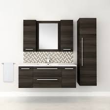 Cutler Kitchen Bath Silhouette 15 W X 60 H Wall Mounted Cabinet Finish Zambukka In 2020