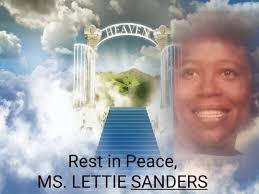 🌹ALIBC BEREAVEMENT NOTICE:🌹 Our deepest condolences and prayers are  extended to Sister Frances Vann for the loss of her beloved sister, MS.  LETTIE SANDERS, who peacefully departed this life