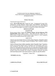 Contoh surat kuasa pengambilan uang di. Contoh Surat Kuasa Perdata Pdf