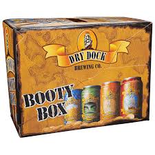A misty golden blonde ale fermented with shiploads of fruit. Dry Dock Booty Box 12pk 12 Oz Cans Applejack