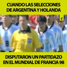 Depor Com Partidazo Entre Argentina Y Holanda En El Mundial Francia 98 Facebook