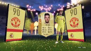 In the game fifa 18 his overall rating is 91. De Gea After 3 Games Of Div 3 Fut