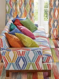 Alexis And Palma Fabrics By Jane Churchill At Colefax And Fowler With Images Iconic Furniture Design Colorful Interiors Pillows